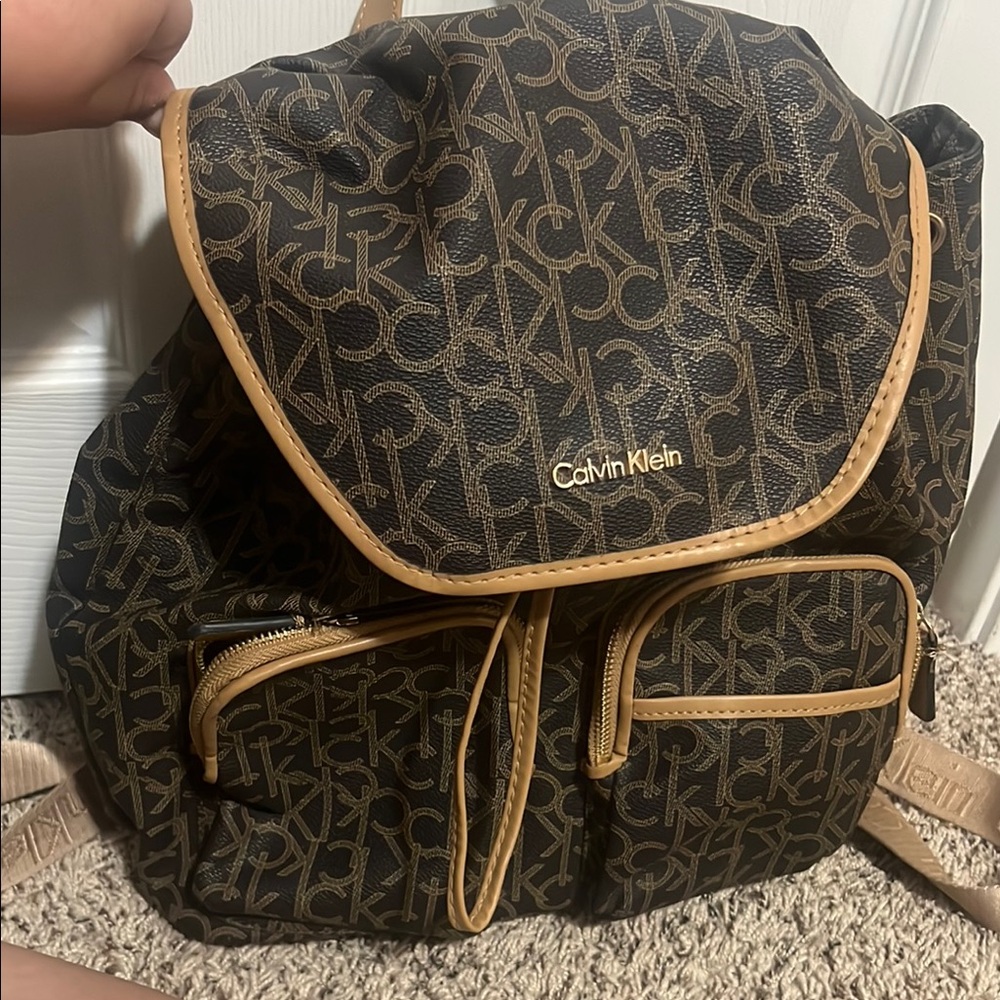 Calvin Klein Monogram Backpack